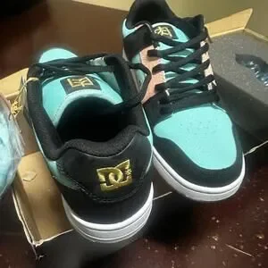 DC Manteca 4 x ATMOS Black Crazy Pink Turquoise ADYS100772 Skateboarding size 9 DC Manteca 4 x ATMOS Black Crazy Pink Turquoise ADYS100772  main image 2